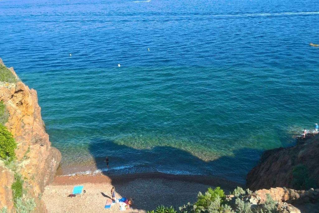 2 Pieces Climatise A 200M Des Plages Theoule-sur-Mer Exterior photo